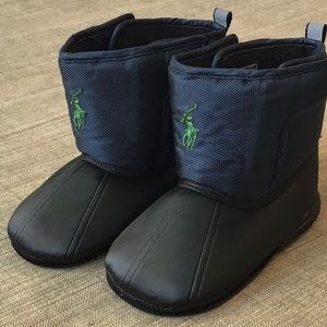 Ralph Lauren baby boots Size 4